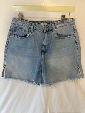 Forever 21 Light Blue Denim Cutoff Shorts